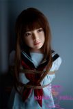 J-cute doll 137cm A-cup AGD17 head sex doll full silicone material in Sailor Outfit