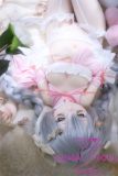 MW Girl Anime Sex Doll 85cm M039 Head Silver Hair