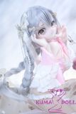 MW Girl Anime Sex Doll 85cm M039 Head Silver Hair