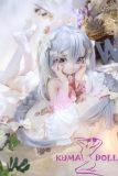 MW Girl Anime Sex Doll 85cm M039 Head Silver Hair