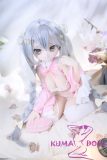 MW Girl Anime Sex Doll 85cm M039 Head Silver Hair