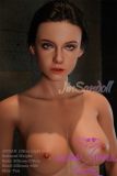 WM Doll Sex Doll 170cm C-cup #202 Head Full Silicone Doll Ultra-Light Doll in Pink Bodysuit