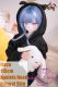 [Discontinued] MOZU DOLL 115cm Apoleia Head Rarity Tier A Silicone Head with Light Weight TPE Body Hatsune Miku Rabbit Hole Cosplay Doll Black Hoodie