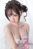 MLW Doll Full Silicone Sex Doll 150cm B-cup Nanami Head in White Floral Dress