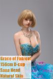 GRACE OF FANREAL Full Silicone Sex Doll 156cm D-cup Sana Head