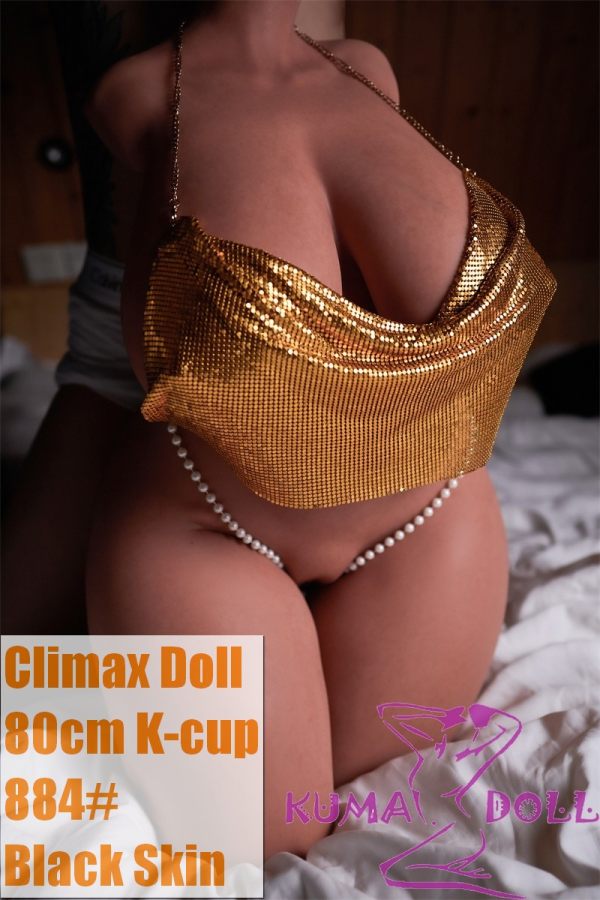 Climax Doll CLM Ultra Light Weight 80cm K-Cup Full Silicone Sex Torso in Champagne Slip