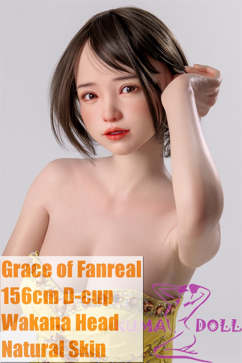 GRACE OF FANREAL Full Silicone Sex Doll 156cm D-cup A7-02 Wakana Head