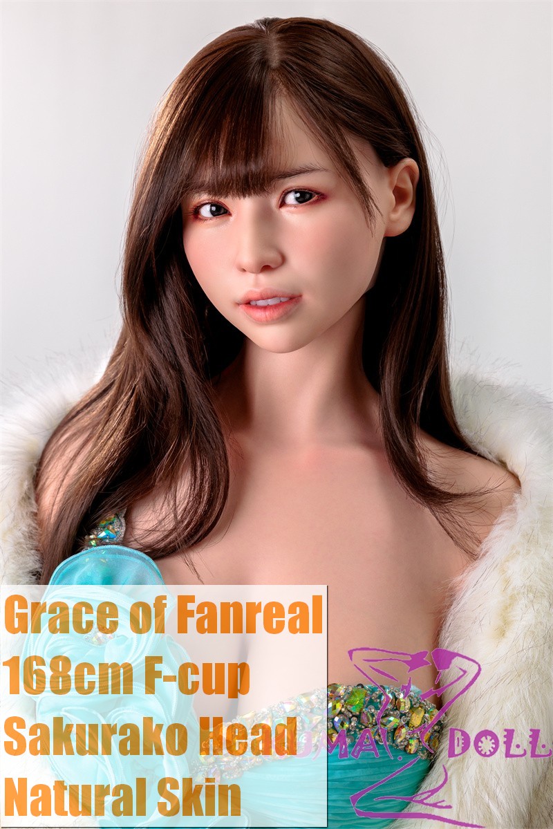 GRACE OF FANREAL Full Silicone Sex Doll 168cm F-cup Z02 Sakurako Head