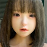 FUDOLL Sex Doll Xiaoyan head 145cm C-cup Full silicone material head and body in Light Purple Lace Skirt