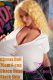 Climax Doll CLM 70cm F-Cup Dazia Head Full Silicone Sex Doll in Blonde Curly Hair Schoolgirl Outfit