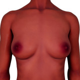 Climax Doll CLM 70cm F-Cup Dazia Head Full Silicone Sex Doll in Black Bikini