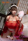 【Artist Makeup 】Top Sino Doll 160cm I-cup T42b Head Artist Makeup Head RRS+ Makeup selectable in Red Corset