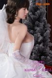 【Artist Makeup 】Top Sino Doll 160cm I-cup T42b Head Artist Makeup Head RRS+ Makeup selectable Seamless Body White Wedding Dress