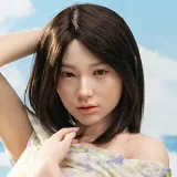 【Artist Makeup 】Top Sino Doll 160cm I-cup T42b Head Artist Makeup Head RRS+ Makeup selectable Seamless Body Black Dress