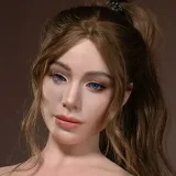 【Artist Makeup 】Top Sino Doll 160cm I-cup T42b Head Artist Makeup Head RRS+ Makeup selectable Seamless Body Black Dress