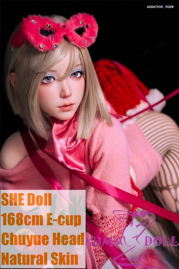 SHEDOLL 楚玥 Chuyue Head 168cm E-cup Sex Doll Body Material Customizable in Pink Outfit
