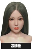 Doll Senior Aoi Head 160cm D-cup Full Silicone Sex Doll with Body Make-up in Christmas Outfit