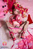 SHEDOLL 楚玥 Chuyue Head 168cm E-cup Sex Doll Body Material Customizable in Pink Outfit