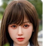 XY Doll 138cm/4ft5 Flat breast Hard Silicone Head #1 Love doll Body Material Selectable