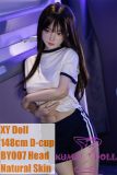 XYDOLL Sex Doll 148cm/4ft9 D-cup BY007 Silicone Head
