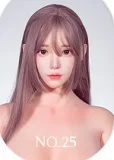 SHEDOLL 140cm/4ft6 head LuoXiaoxi normal breast head love doll body material customizable