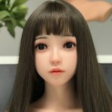SHEDOLL 140cm/4ft6 head LuoXiaoxi normal breast head love doll body material customizable