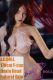 AJLDOLL 170cm F-cup Jiaxin Head Close Eye Full Silicone Sex Doll Lightweight Body in Pink Lingerie