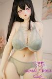 Irokebijin S-TPE Sex Doll 150cm E-cup Koharu Head Big Breasts in Light Green Lingerie
