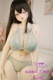 Irokebijin S-TPE Sex Doll 150cm E-cup Koharu Head Big Breasts in Light Green Lingerie