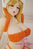 Orange plush lingerie sex doll