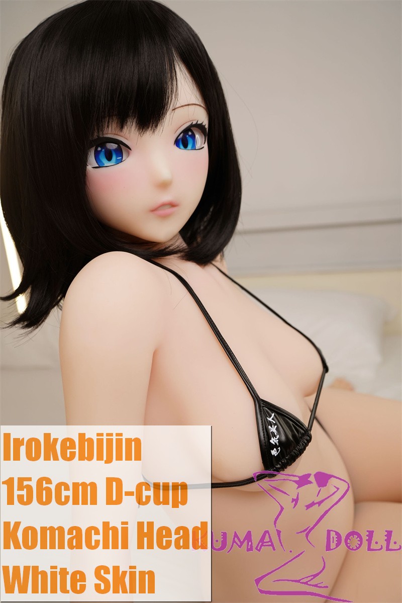 Irokebijin S-TPE Sex Doll 156cm D-cup Komachi Head in Black Bikini