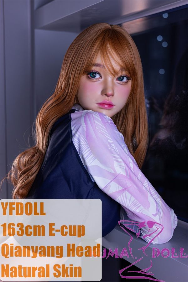 YFDOLL 163cm E-cup Qianyang Head Full Silicion Sex Doll Window Scene