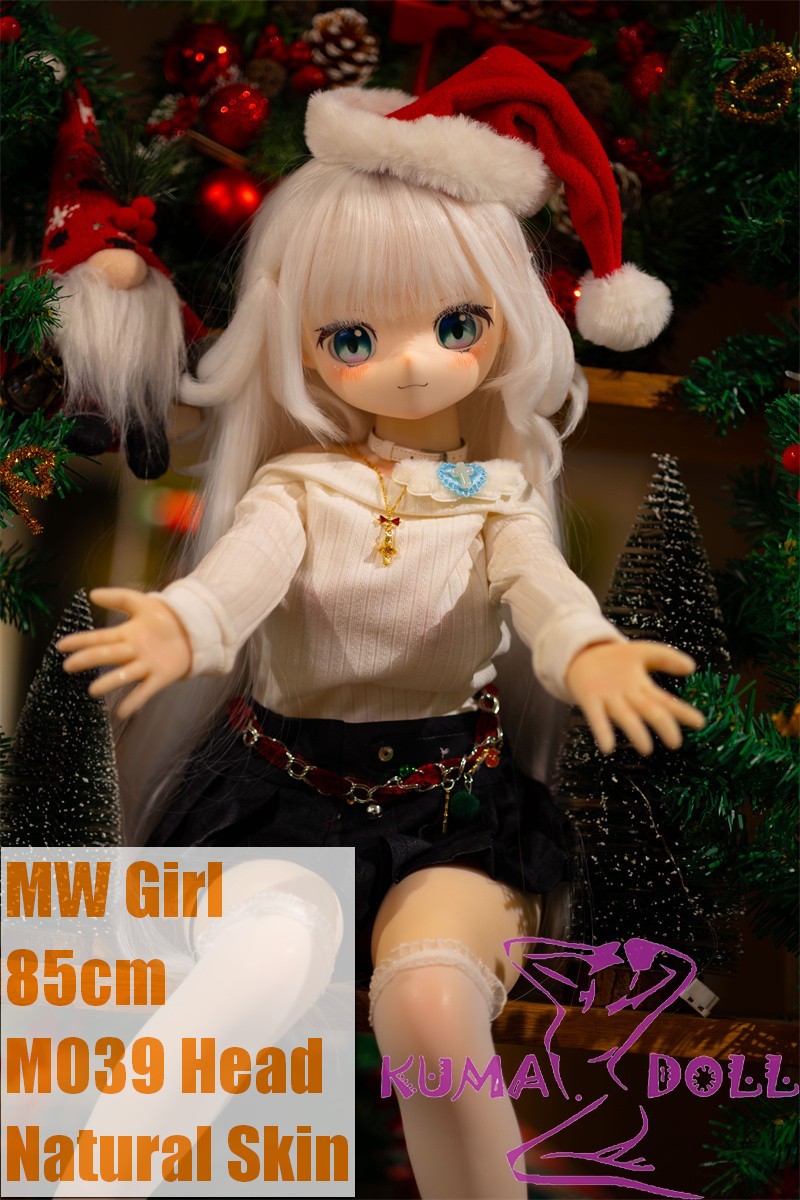 MW Girl Anime Sex Doll 85cm M039 Head With Christmas Hat