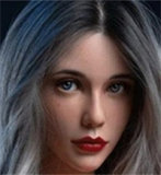 XYDOLL Sex Doll 148cm/4ft9 D-cup Silicone Betty Head Body Selectable Red New Year Style