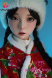 SHEDOLL 163cm/5ft3 H-cup Nanxi Head love doll body material customizable in Traditional Style Outfit