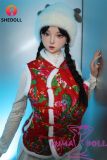 SHEDOLL 163cm/5ft3 H-cup Nanxi Head love doll body material customizable in Traditional Style Outfit