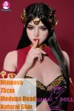 Minuova Doll 75cm Body with Finger Skeleton Medusa Head