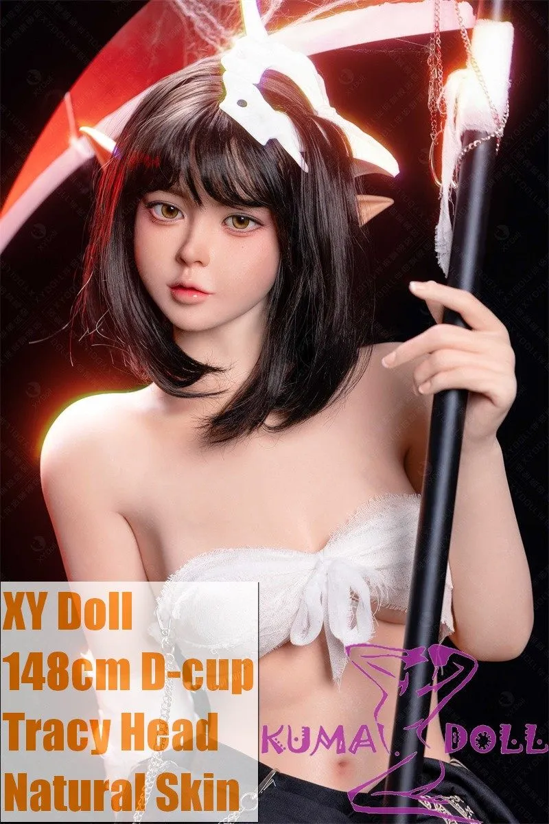 XYDOLL Sex Doll 148cm/4ft9 D-cup Silicone Tracy Head Body Selectable with Scyth