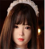 XYDOLL Sex Doll 148cm/4ft9 D-cup Silicone Candy Head Body Selectable Pink Hair