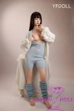 YFDOLL Taozi head blue knit standing