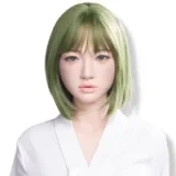 XYDOLL Sex Doll 148cm/4ft9 D-cup Silicone Dale Head Body Selectable Black Lace Dress