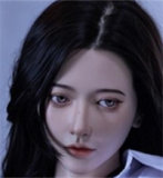 XYDOLL Sex Doll 148cm/4ft9 D-cup Silicone Dale Head Body Selectable Black Lace Dress