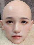 GRACE OF FANREAL 156cm D-cup Wakana Head Full Silicone Sex Doll  A7-02 in Gray Jacket