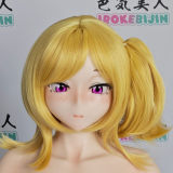 Irokebijin S-TPE Sex Doll 130cm E-cup Aisa Head in Yellow Top and Checkered Skirt