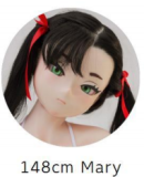 Irokebijin S-TPE Sex Doll 120cm K-cup Aisa Head Huge Breast Big Ass