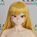 Irokebijin S-TPE Sex Doll 130cm E-cup Aisa Head in Yellow Top and Checkered Skirt