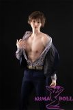 Full body view Yuto doll in suit