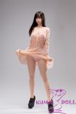 D-cup silicone doll soft skin view