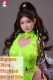 Minuova Doll 74cm Body with Finger Skeleton Cici Head Full Silicone Mini Sex Doll Comes with Doll Stand Silver Jacket