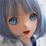 BC Doll 135cm D-cup M Series Rem Head Full Silicone Love Doll in Blue Kimono